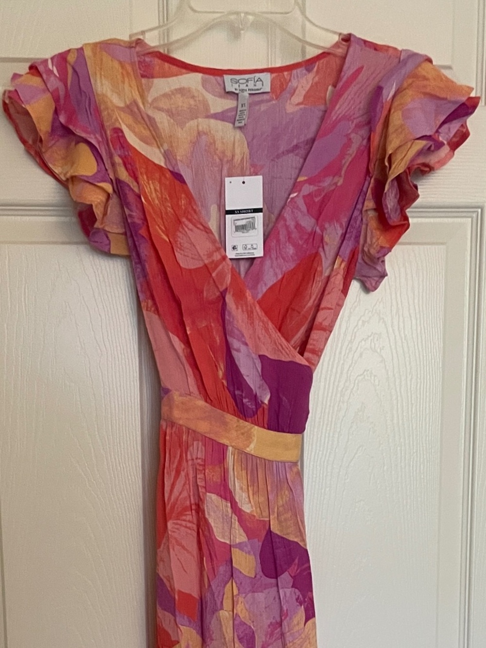 Bright Colored Floral Maxi Dress